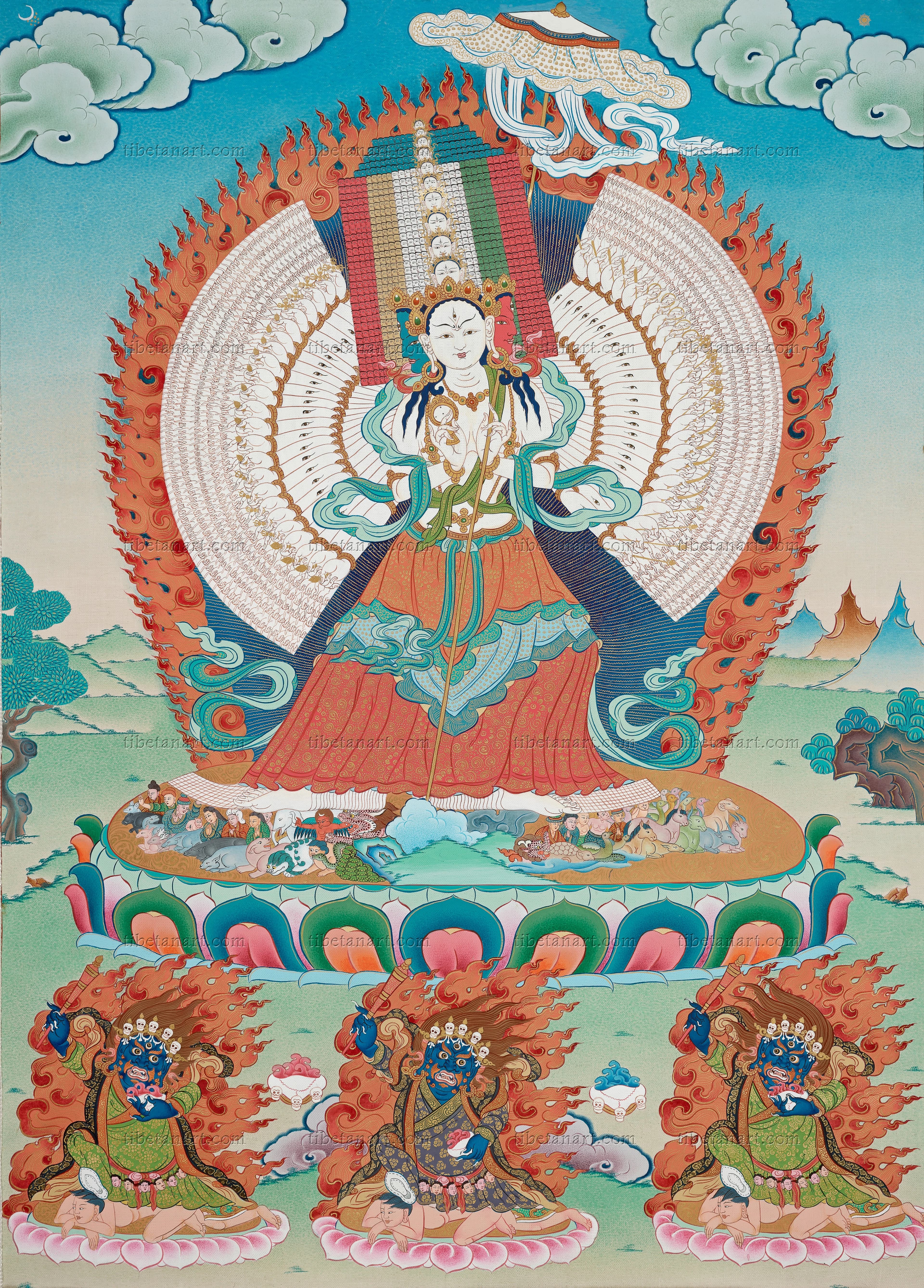 Sitatapatra (Tib.Du-kar)