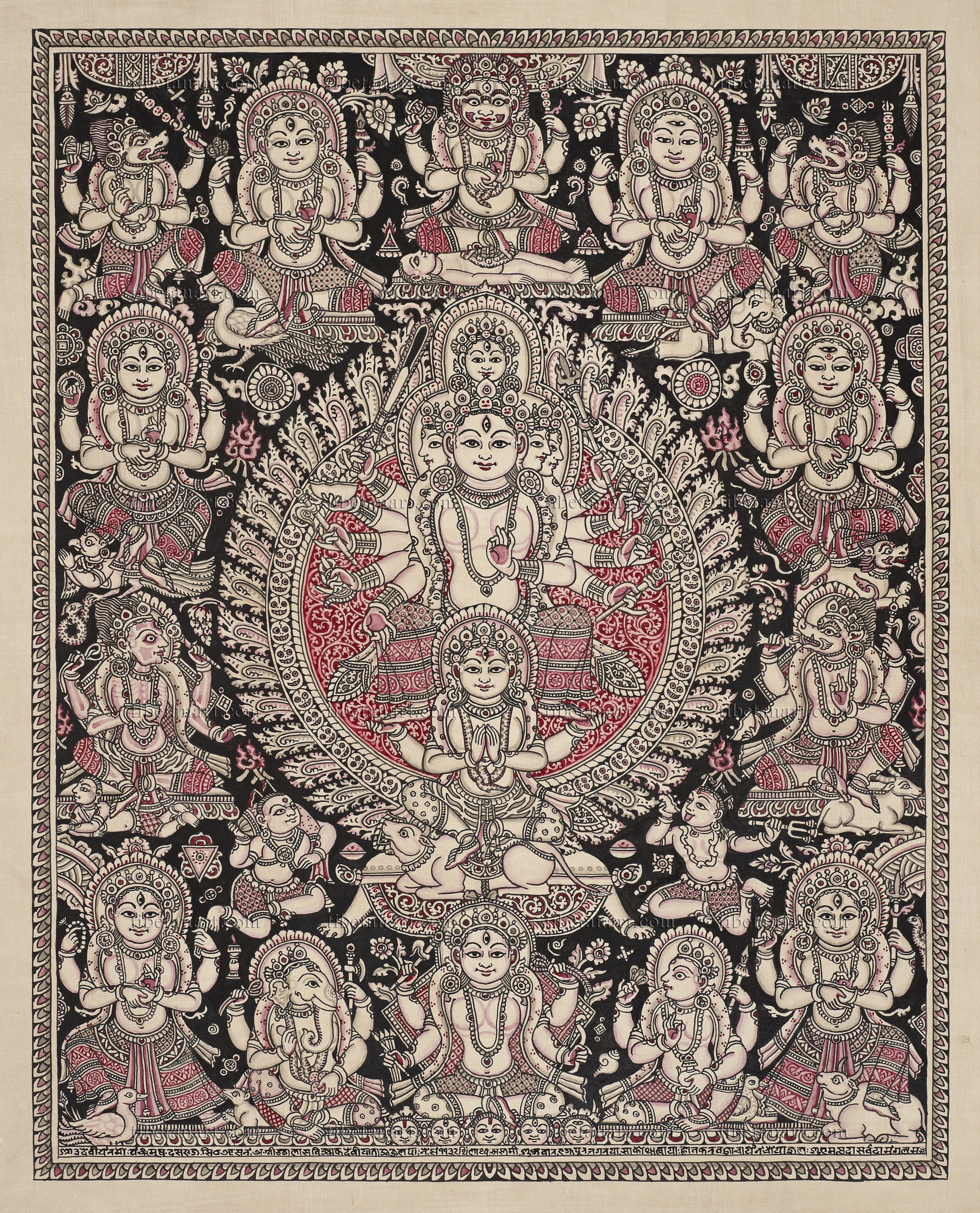 Five-faced Siddhi Lakshmi