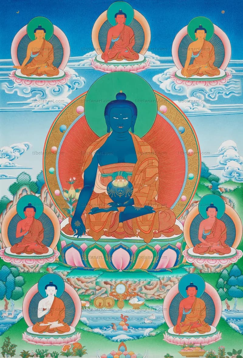 Eight Medicine Buddhas