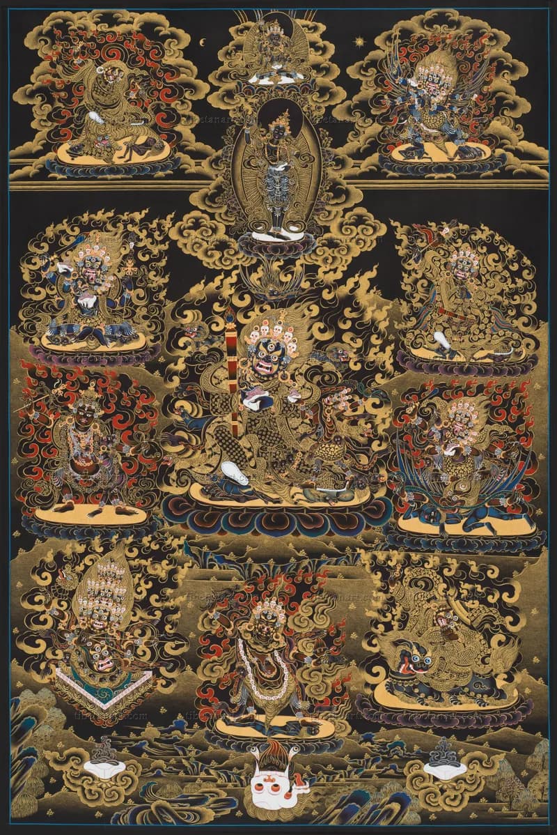 Nyingma Protectors and Yidam Deities (Dudjom Tersar)