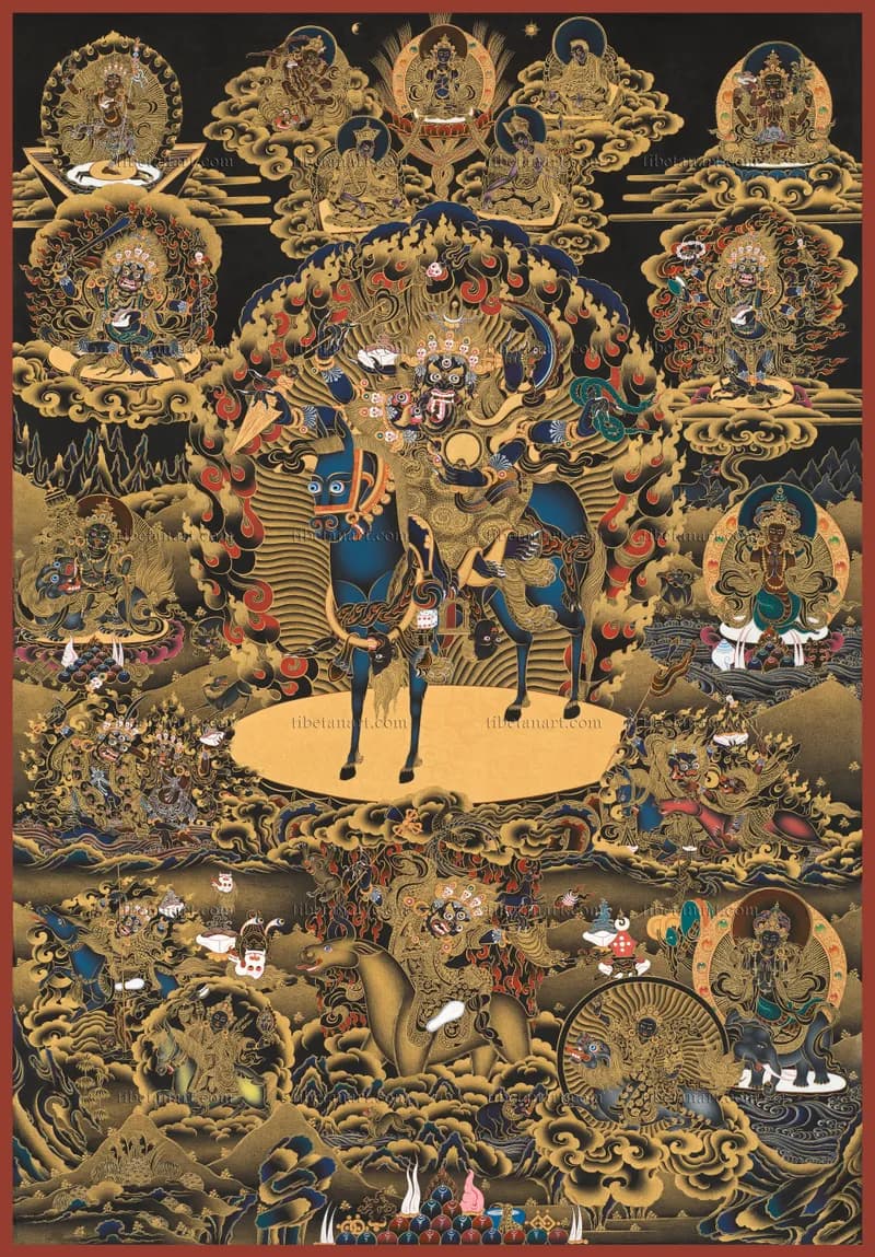 Karma Kagyu Protector Assembly