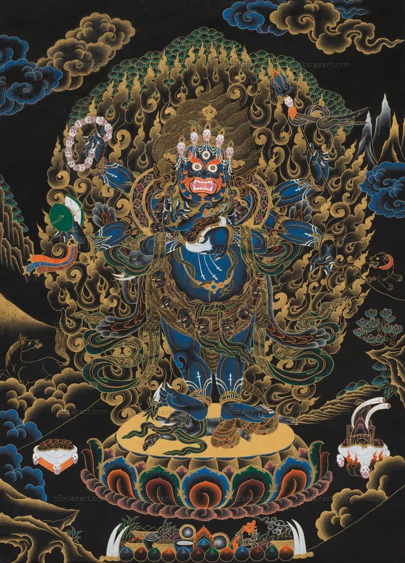 Six-armed Mahakala