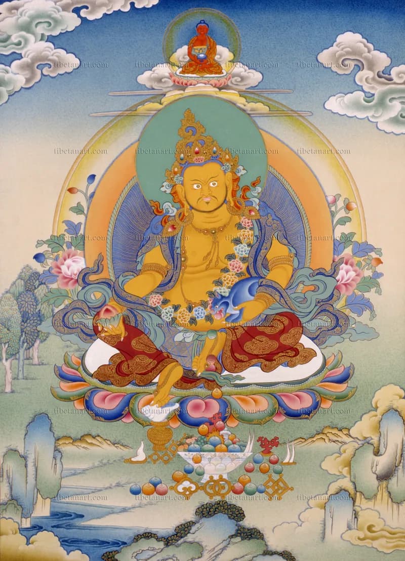 Yellow Jambhala (Dzambhala)