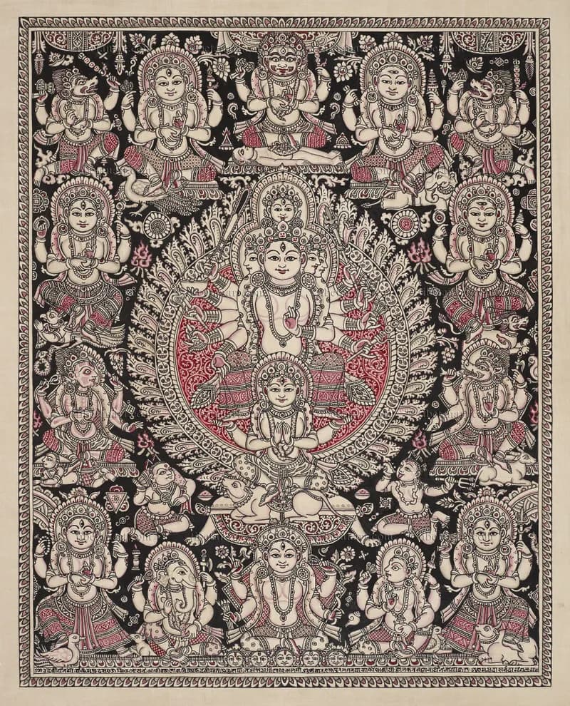 Five-faced Siddhi Lakshmi
