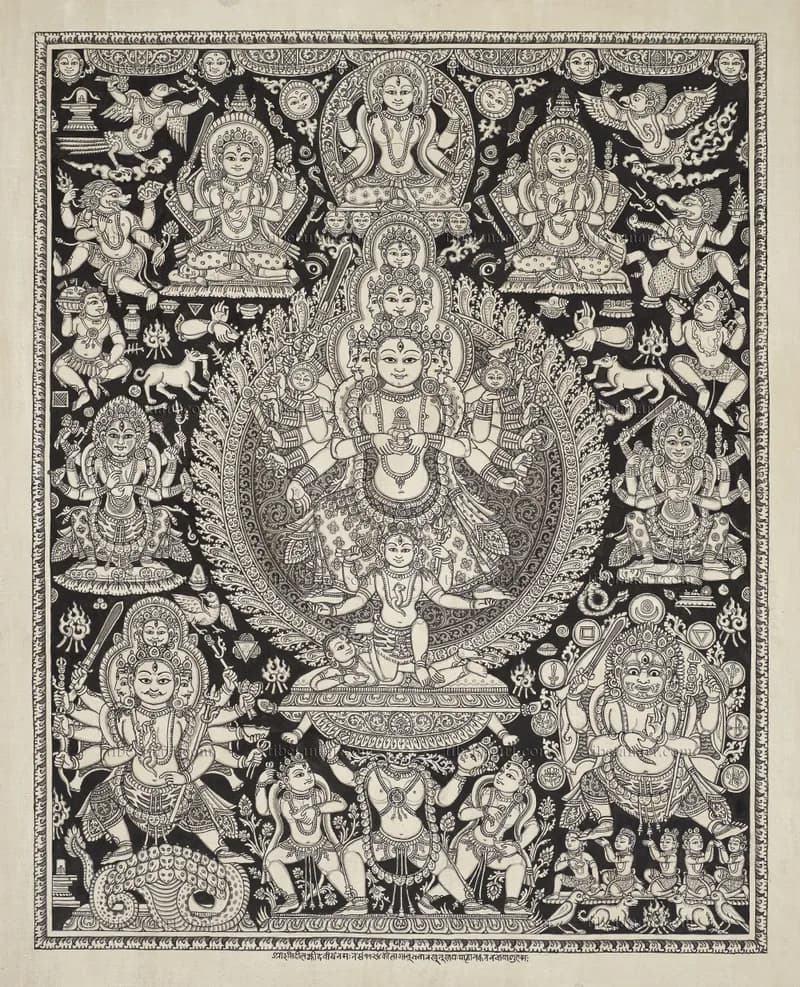 Nine-faced Siddhi Lakshmi