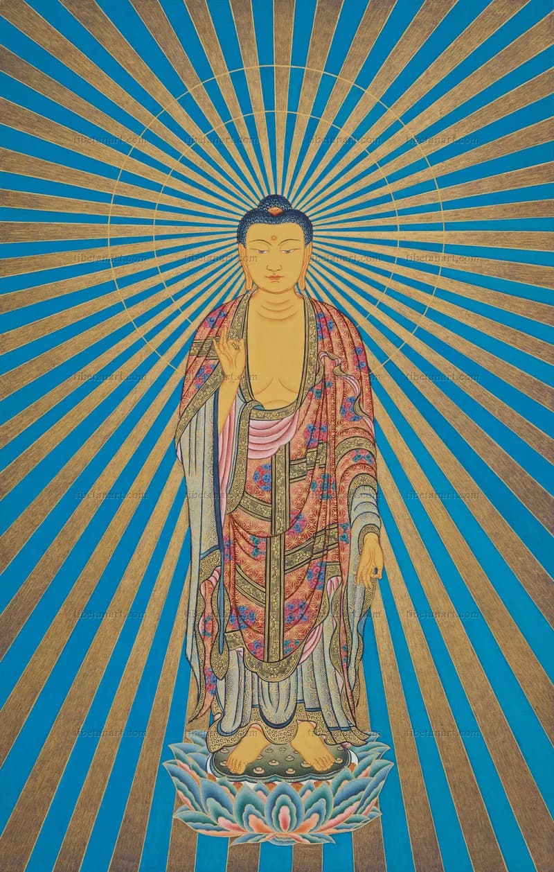 Amitabha Radiating Light