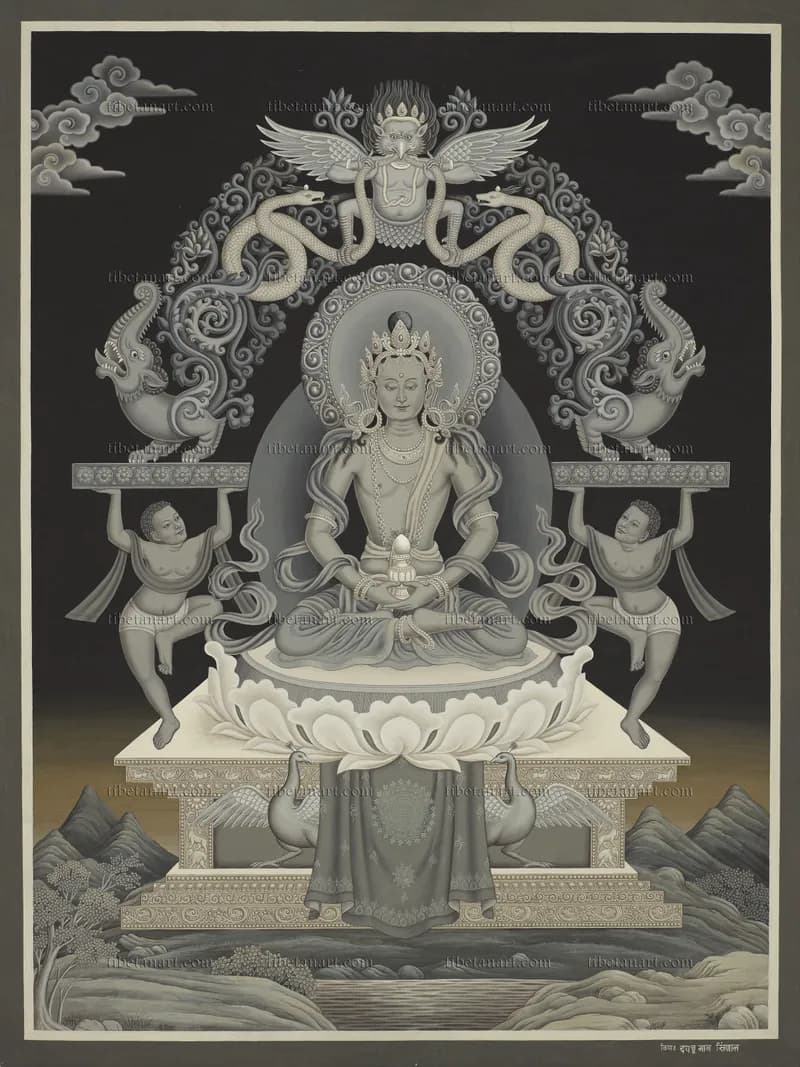 B/W Amitayus