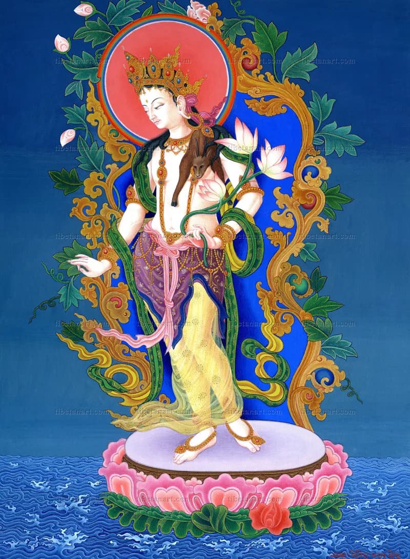 White Padmapani Lokeshvara